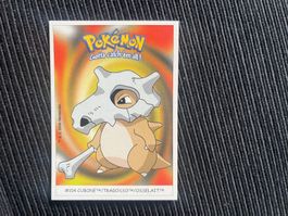 Pokemon Cubone Tragosso Dunkin Boomer 2000 neuwertig