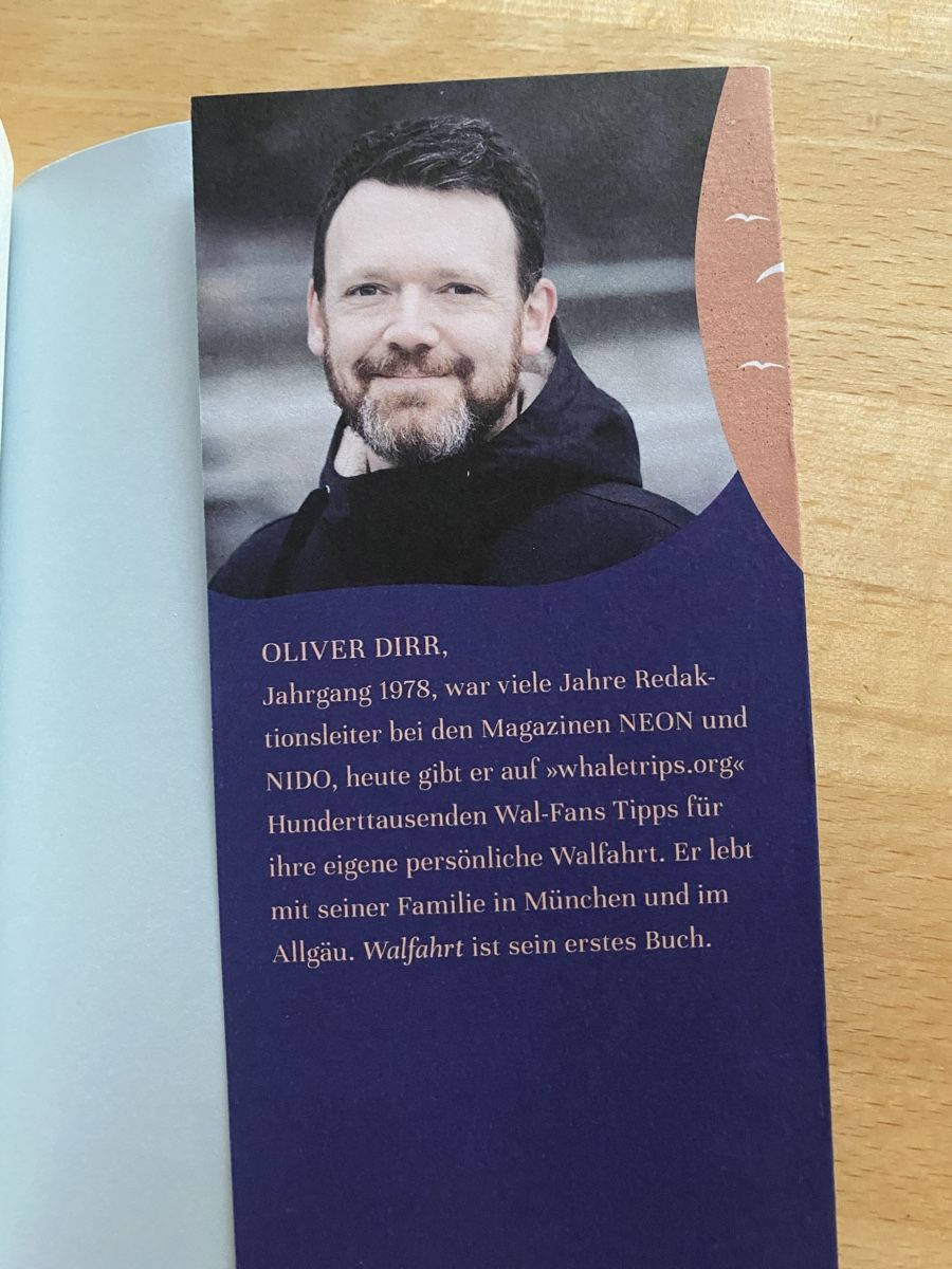 Bücher: Walfahrt - Oliver Dirr – Gebraucht aus Schwarzenburg von Michellu 3