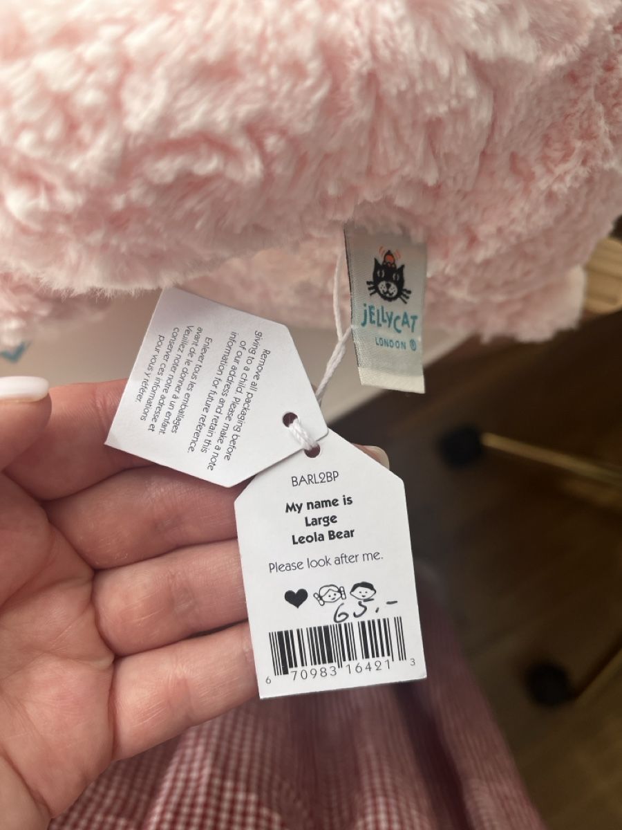 Jellycat Giocattoli: Jellycat Leola Bears (Large and regular) – Nuovo e nell'imballaggio originale da Regensdorf venduto da zon_fh62 4