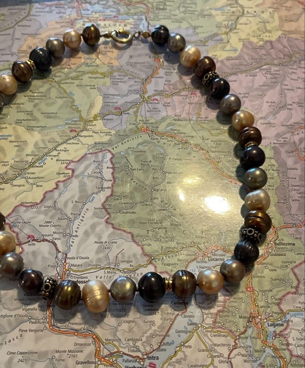 Ketten: Collier vintage perles véritables /fermoir 925 – Neu (gemäss Beschreibung) aus Kloten von Vermicelles 1