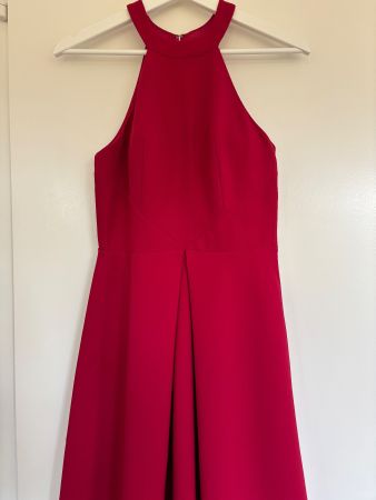 JJ's House Cocktailkleid bordeaux Grösse 34 neu mit Etikett