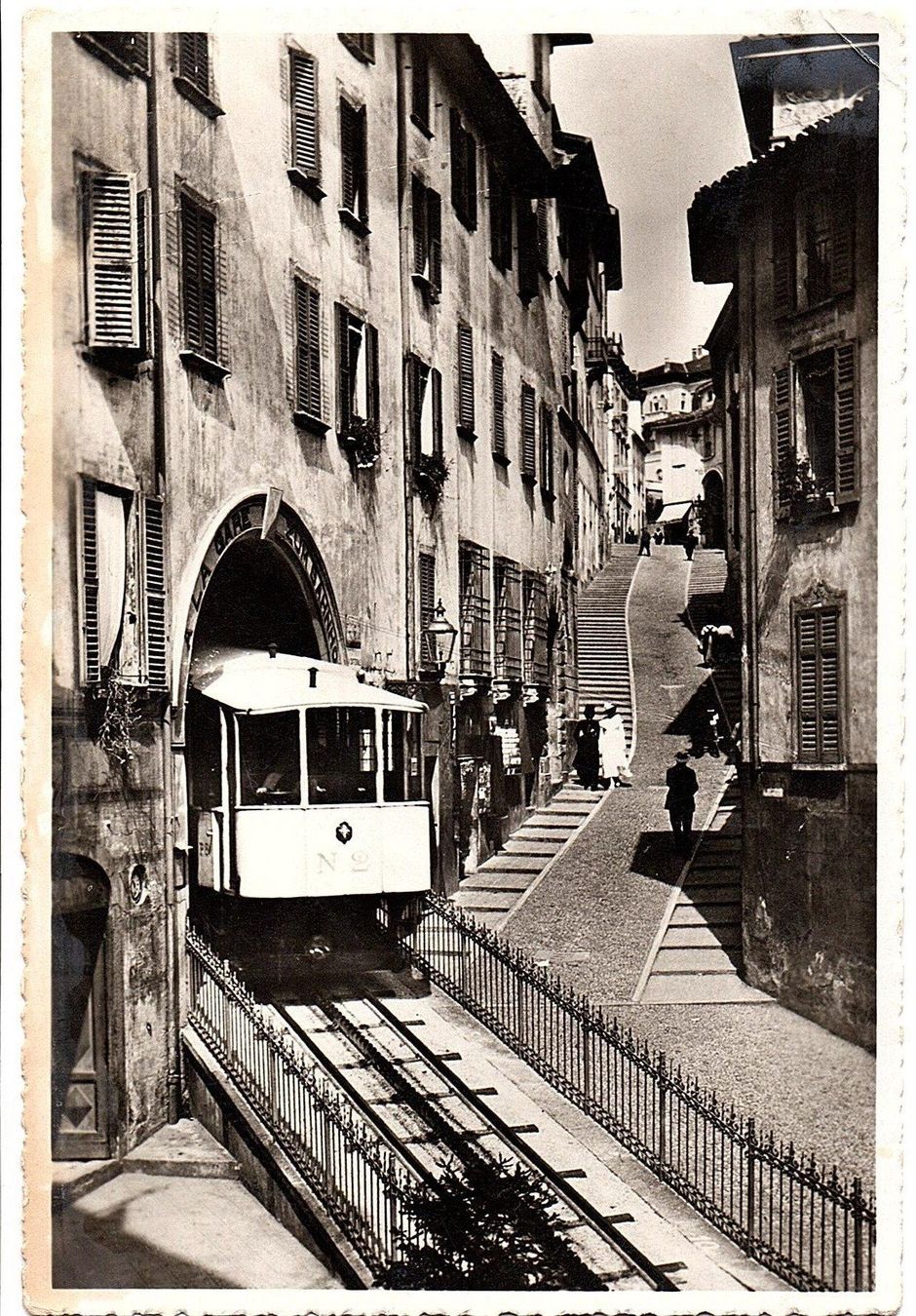 Cartoline postali: Ansichtskarte Lugano Via Cattedrale – Usato da Mörschwil venduto da antiksalon
