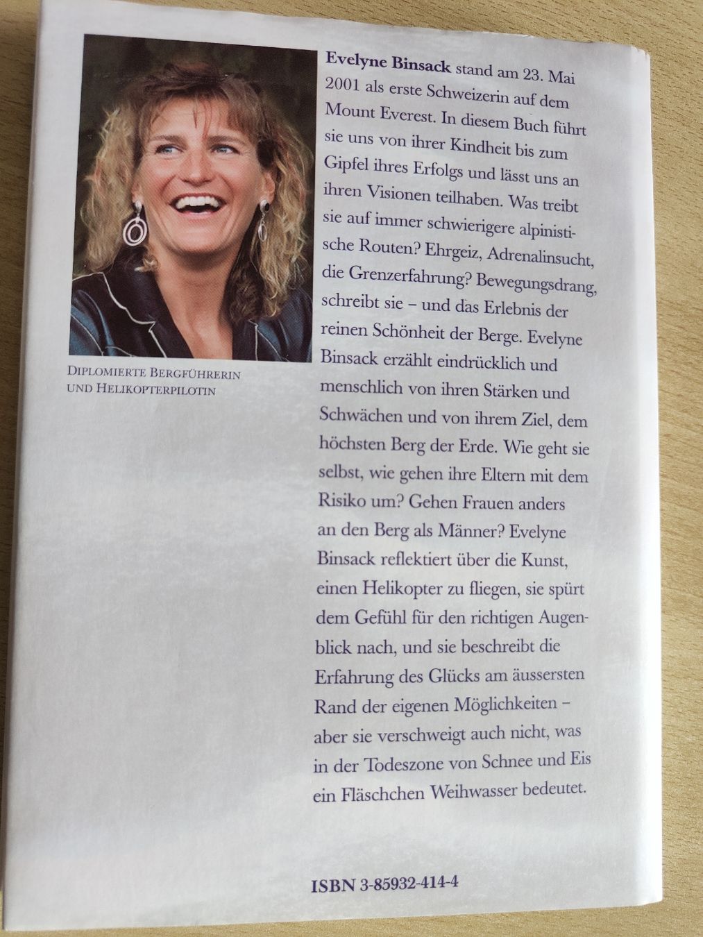 Bücher: Schritte an der Grenze, Evelyne Binsack – Gebraucht aus Unterägeri von Meikelbein 1
