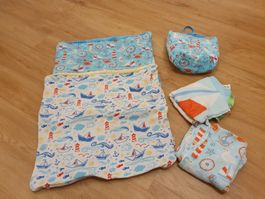 Babauba Handmade Maritim Deko: Kissen, Organizer, Mulltuch