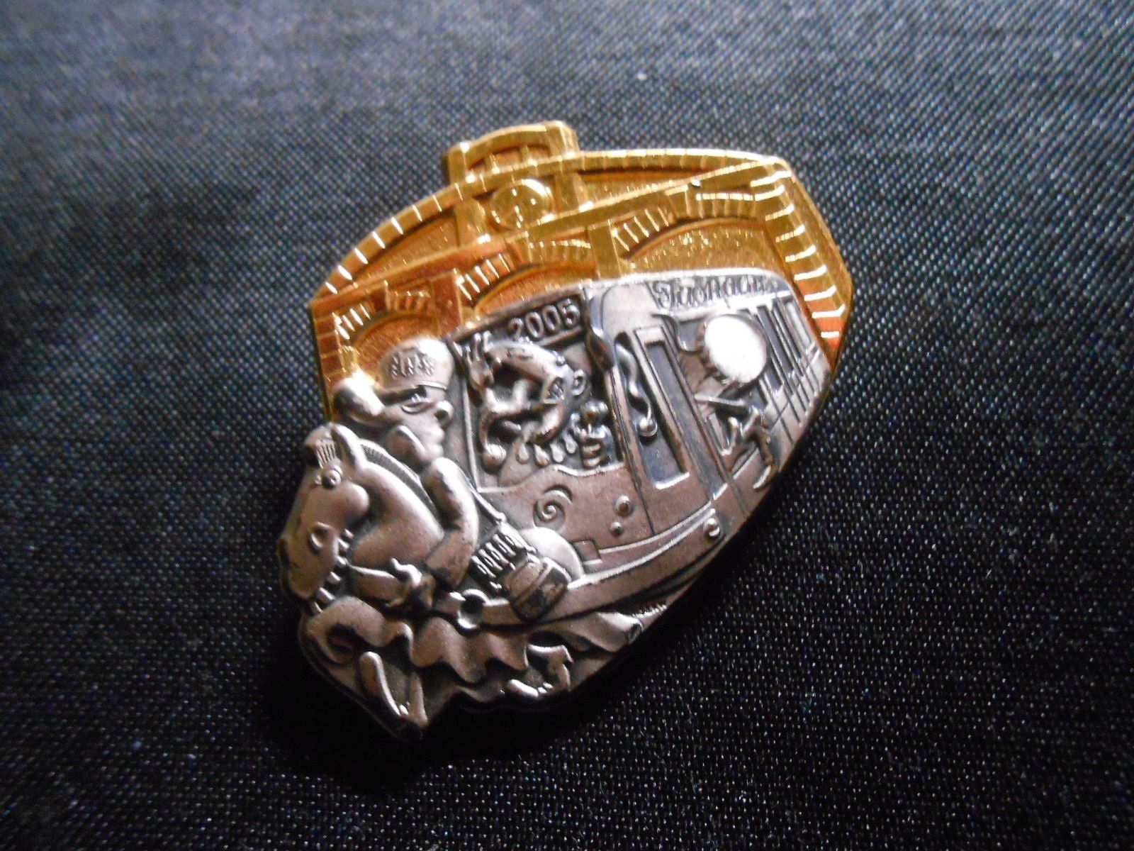 Medaillen: Basler Fasnacht "Blaggedde" 2005 - Gold – Neu (gemäss Beschreibung) aus Hallwil von pkaiser44
