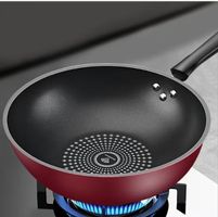 Neue, hochwertige Wok-Pfanne, 30 cm