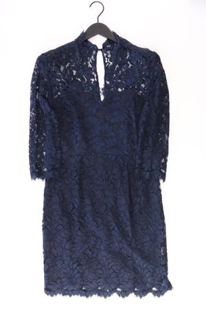 Set Spitzenkleid Gr. 40 3/4 Ärmel blau
