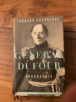 Général Dufour 1787-1875 Biographie, + timbre à l’intérieur