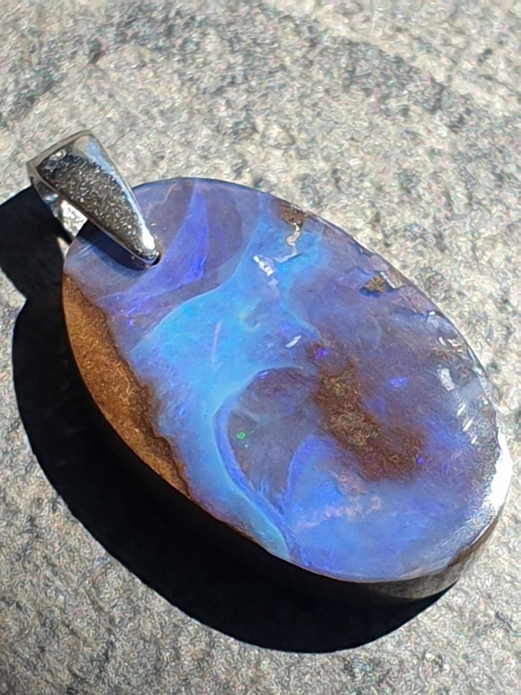 Ciondoli: Anhänger Boulder Opal. – Nuovo (secondo la descrizione) da Niederbüren venduto da Raphael014 4