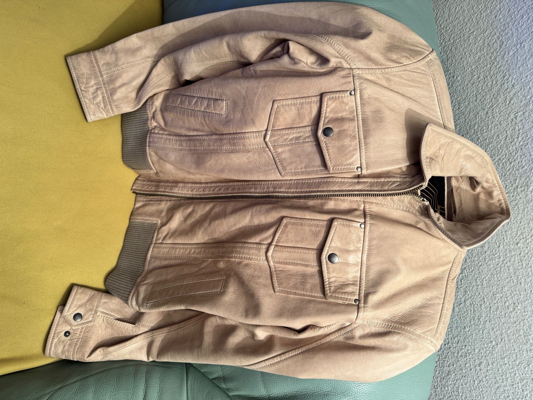 Giacche: Herren Leder Jacke L – Usato da Zürich venduto da Cibin 3
