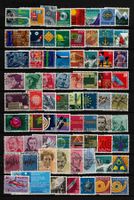 1966-1973 CH-Briefmarken Restlot