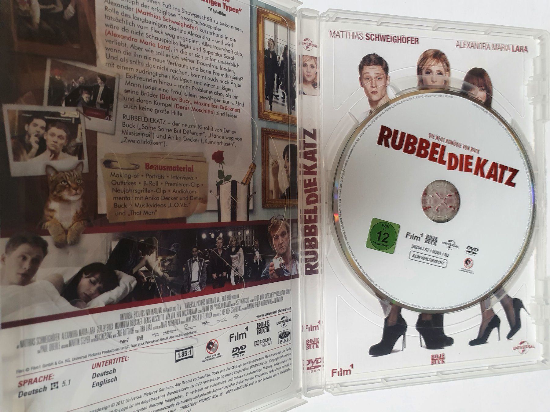 Tutti i DVDs: Rubbel die Katz DVD – Usato da Oberdorf BL venduto da BaldenEagle 1