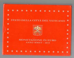 Vaticano euto satz 2015 mit silber und etui original