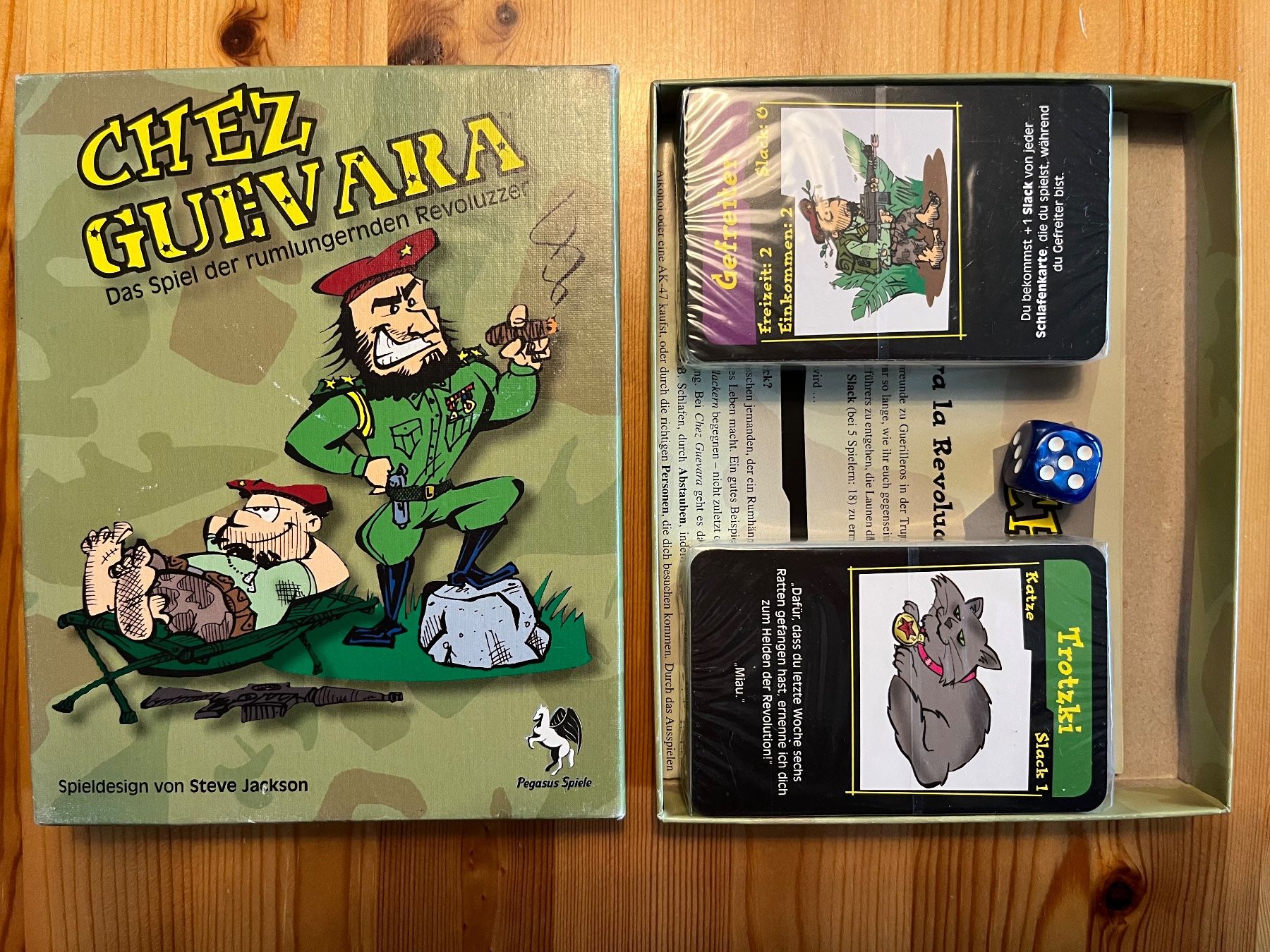 Pegasus Spiele Giochi: Kartenspiel - CHEZ GUEVARA – Nuovo e nell'imballaggio originale da Zürich venduto da Gurkis 1