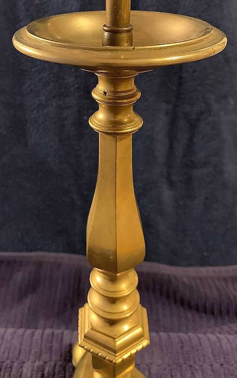 Lampade: Lampe ancienne en laiton... – Usato da Lausanne venduto da rbu_8n9z 2