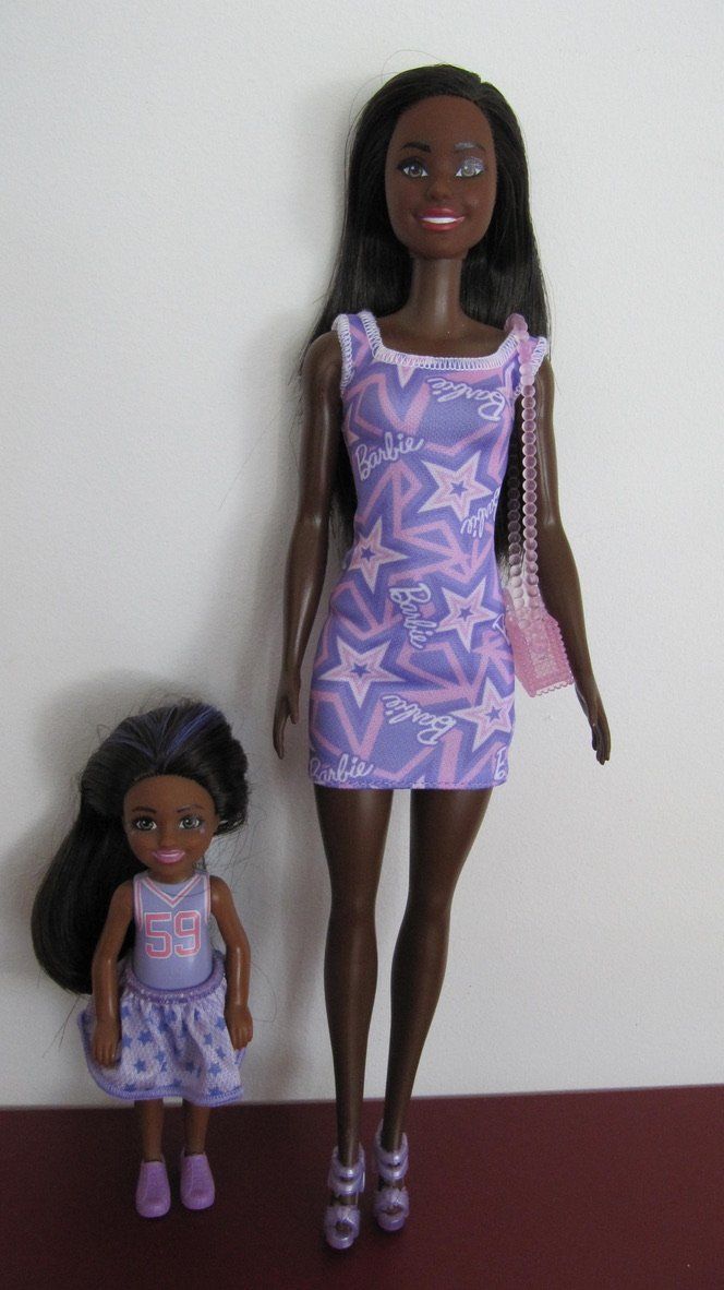 Bambole: Barbie Puppe + Chelsea – Usato da Brunnen venduto da Kiwiland1