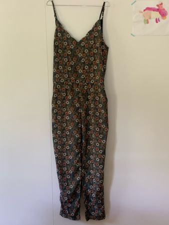 Floral Jumpsuit Sleeveless