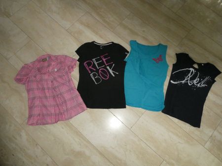 4er Set T-Shirts/Bluse Gr. M