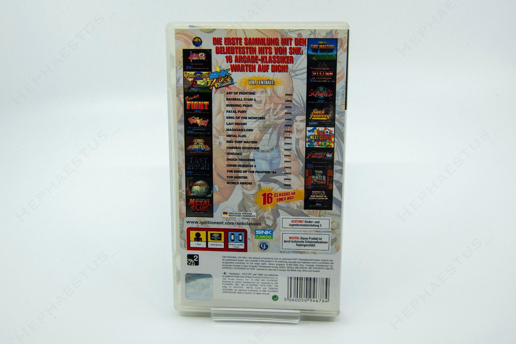 Jeux: SNK Arcade Classics Vol. 1 PSP – D'occasion à Effretikon par Hephaestus_ 1