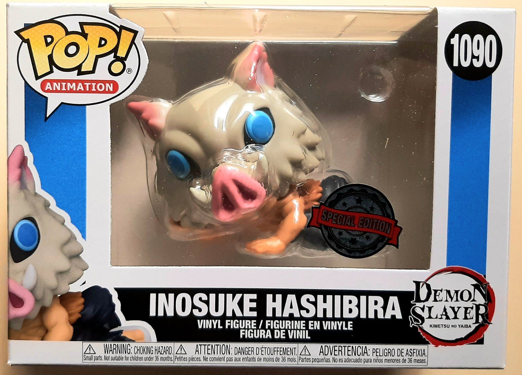 Funko Statuette: Funko Pop Demon Slayer Inosuke Hashibira – Nuovo e nell'imballaggio originale da Montet (Glâne) venduto da KOADA