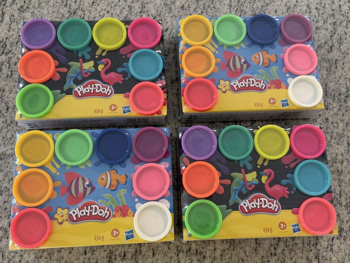 Play-Doh Materiale per modellare: Lot 4 PLAY-DOH – Nuovo e nell'imballaggio originale da Bedano venduto da VBimby