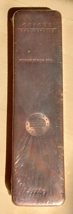 100 X 1 Oz .999 Feinkupfer Medaillen – Konvolut, 5 Röhren à 20, Golden State Mint (2024)