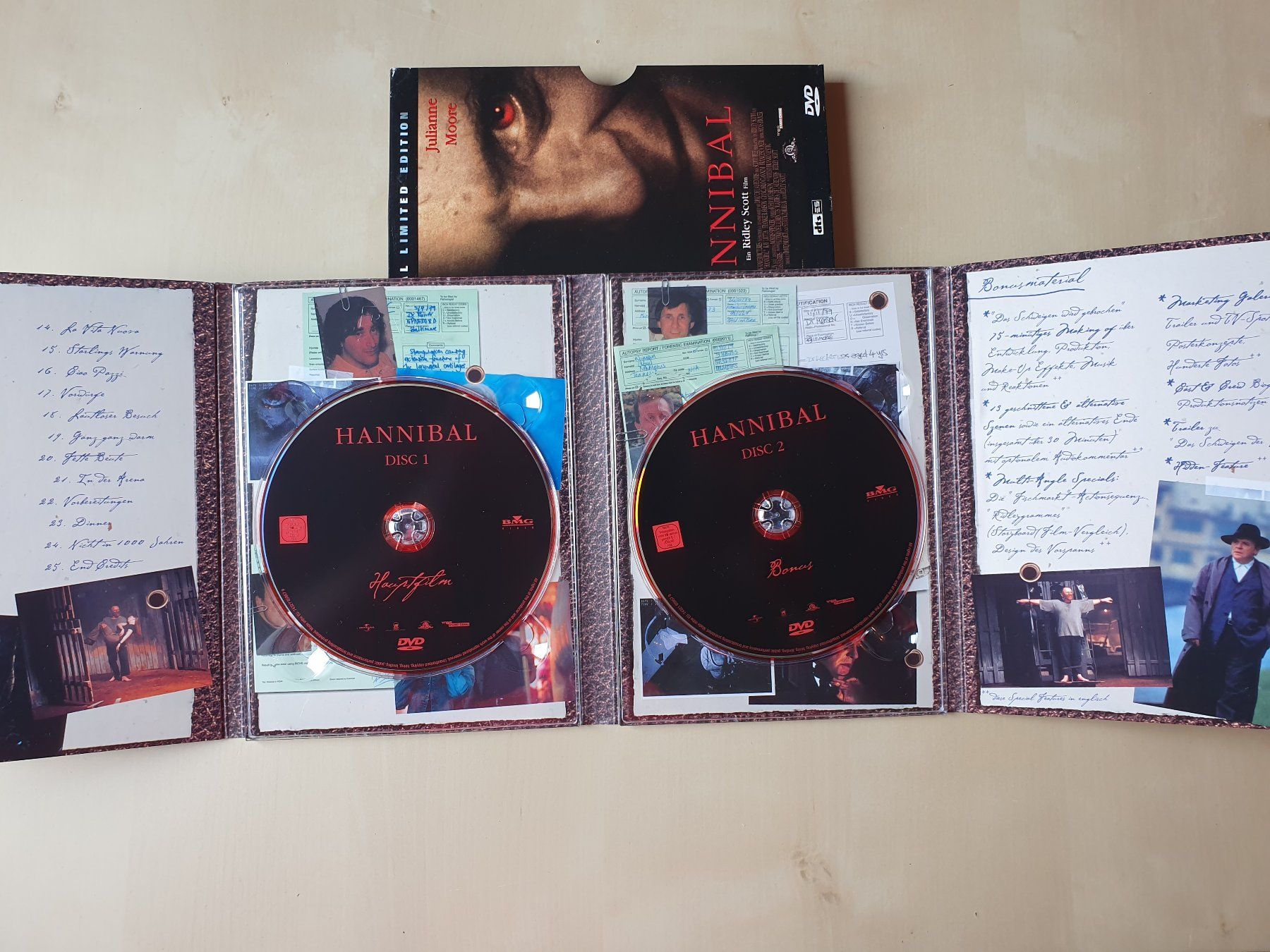 Alle DVDs: Hannibal limited Edition – Gebraucht aus Stansstad von collectorsshop 2