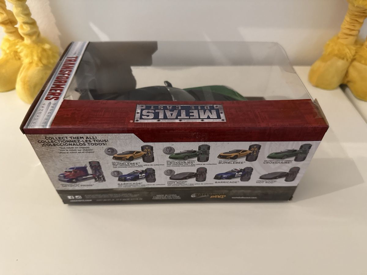 Voitures modèles: Die Cast Transformers 2016 Chevy Corvette Crosshairs – Neuf avec emballage d'origine à Basel par Zomeg 3