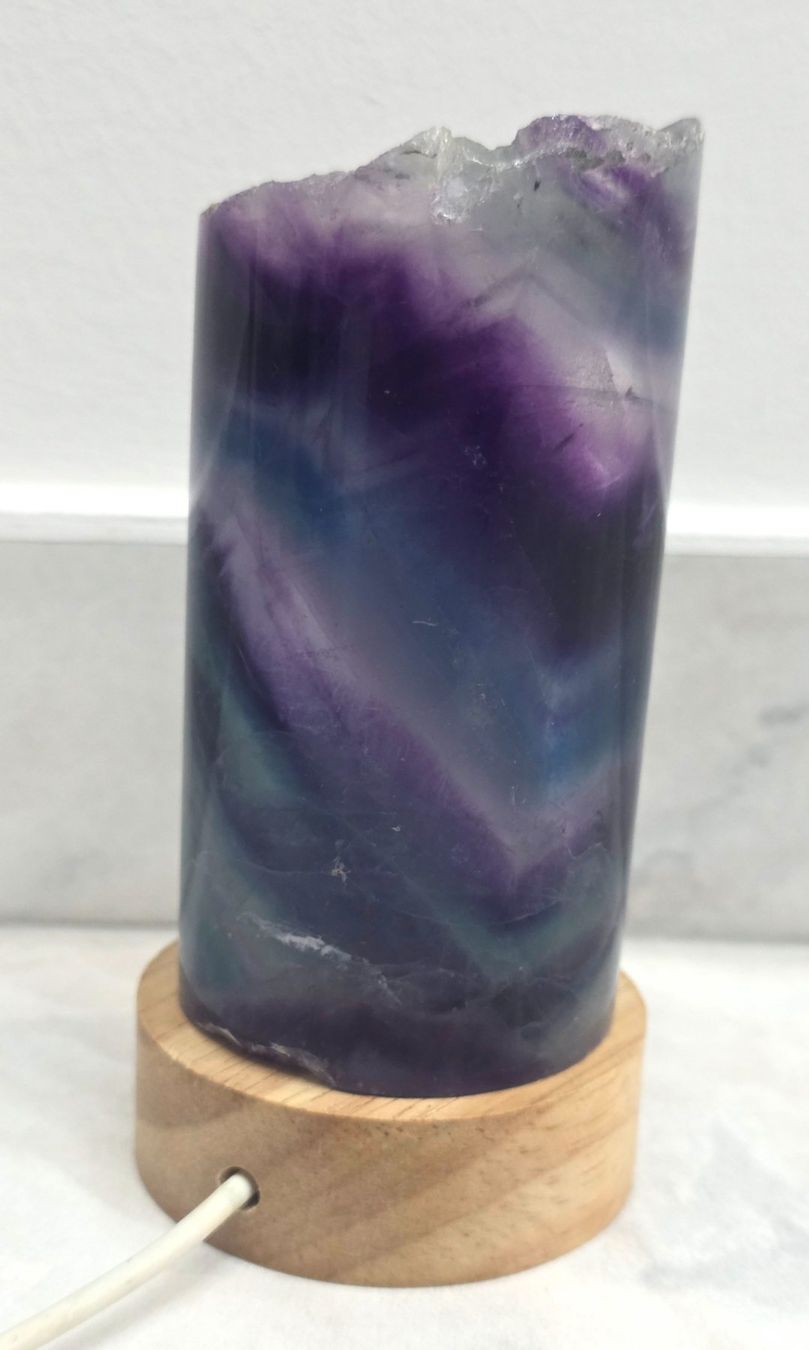 Mineralien & Heilsteine: Fluorit Lampe F1 396g – Neu und originalverpackt aus Matzingen von Shay_Crystalz 2