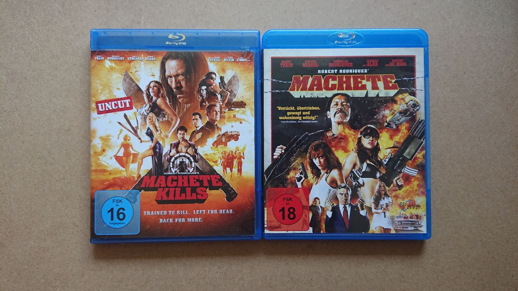 Tutti i DVDs: Machete Kills und Machete Blu-ray  – Usato da Chur venduto da FreakofRarity