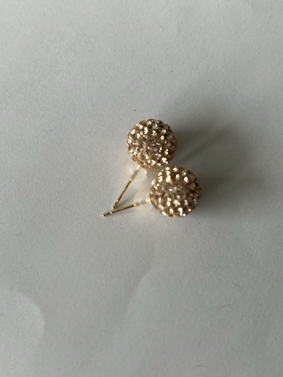 Orecchini pendenti & Orecchini a lobo: K18 Gold mit Kristallkugel 10mm – Usato da Tägerwilen venduto da jna_5zmg 2