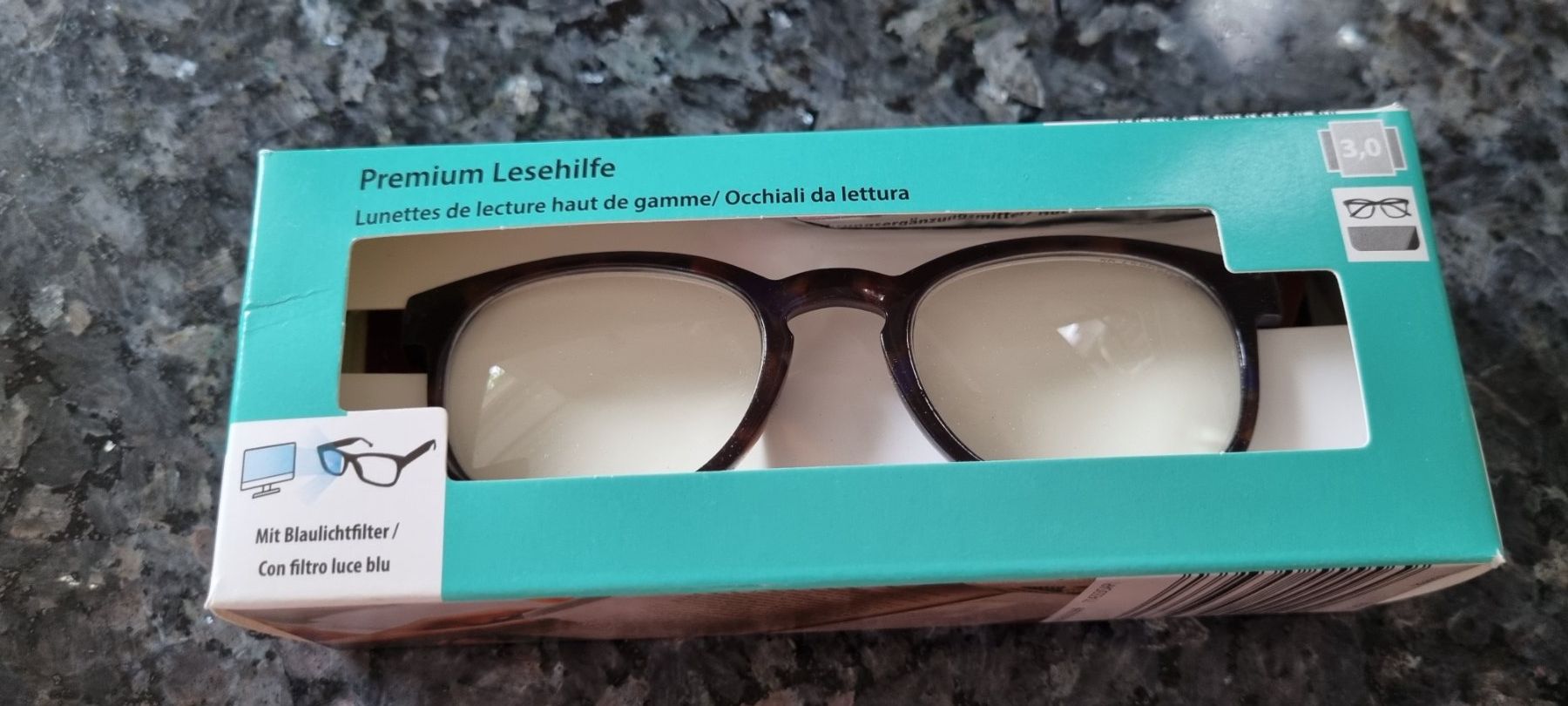 Occhiali & Lenti: Premium Leselbrille3.0 mit Blaulichtfilter – Nuovo (secondo la descrizione) da egliswil venduto da Maggy6