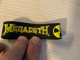 Megadeth Silikon Armband Metal Rock Band