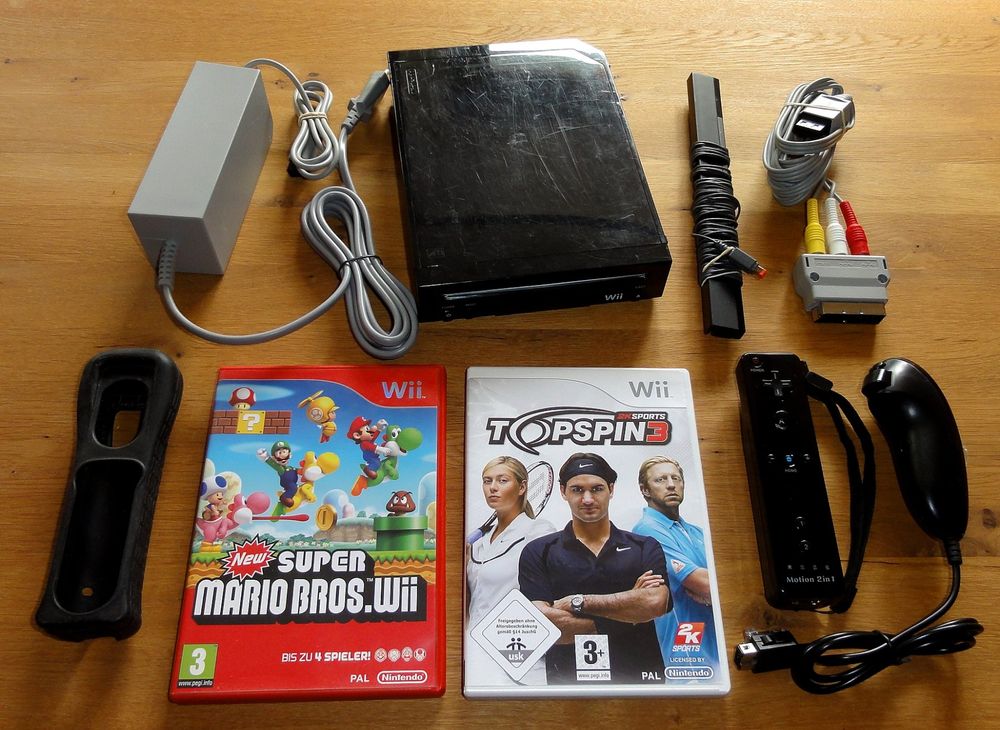 Nintendo Wii Komplettset mit 2 Spielen Kaufen auf Ricardo