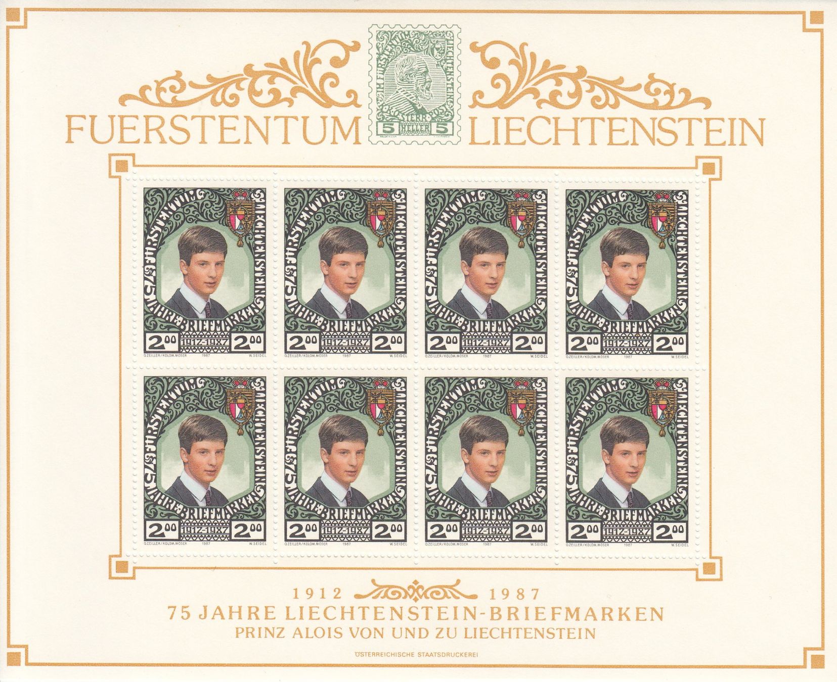 Tutti i francobolli: LBK 861 Bogen postfrisch – Usato da Bürglen TG venduto da StampGraf