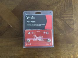 Fender ABY Pedal True Bypass Passive/Active Switcher New