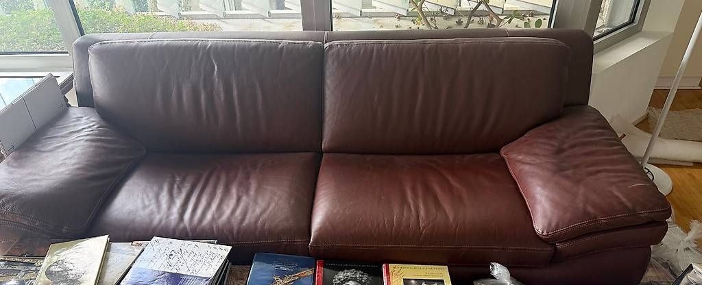 Sofas: Divano Pelle Vintage – D'occasion à Lugano par clod_14