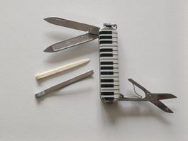 Petit couteau Victorinox 3lames Rare PIANO collector 