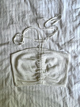 Short female white top & other stories S 
