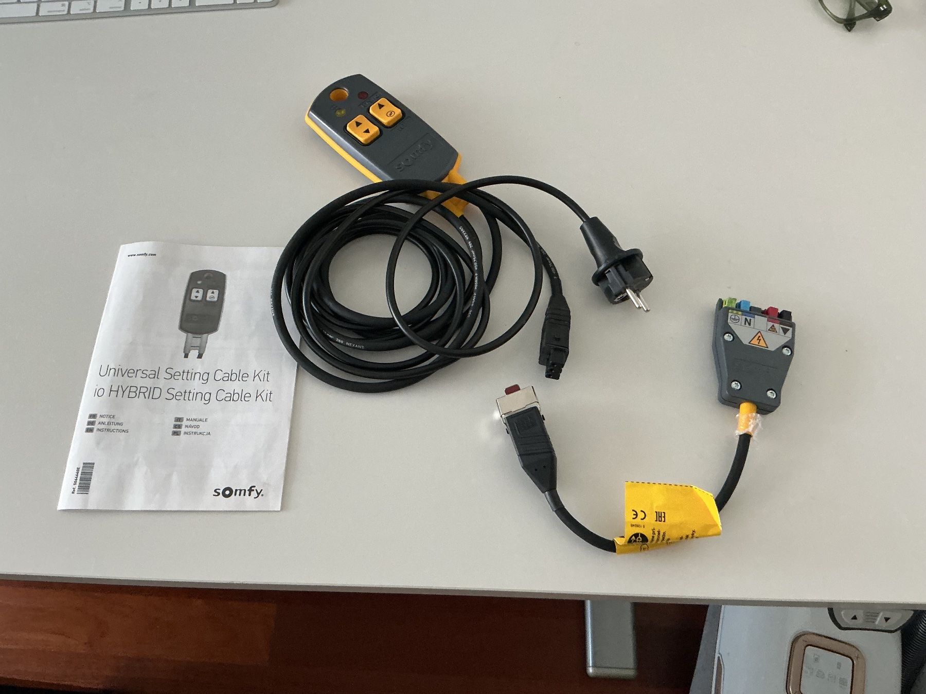 Somfy Tende da sole: Somfy Universal Kabel Kit – Nuovo (secondo la descrizione) da Muri AG venduto da mads1957