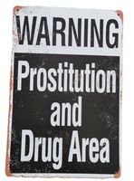 WARNING -   Blechschild  (neu, OVP)