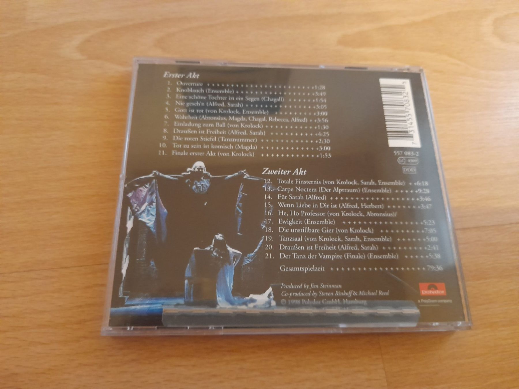 CD: Tanz der Vampire CD - Das Musical – Usato da Lustmühle venduto da chevi03 2