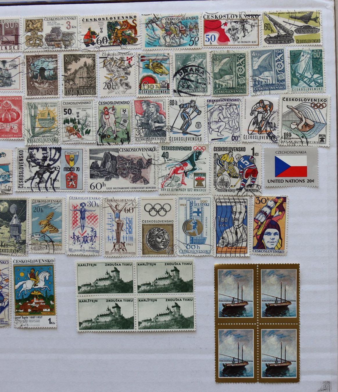 Tous les timbres: Briefmarken Tschechoslowakei – D'occasion à Oberentfelden par lakipul 6