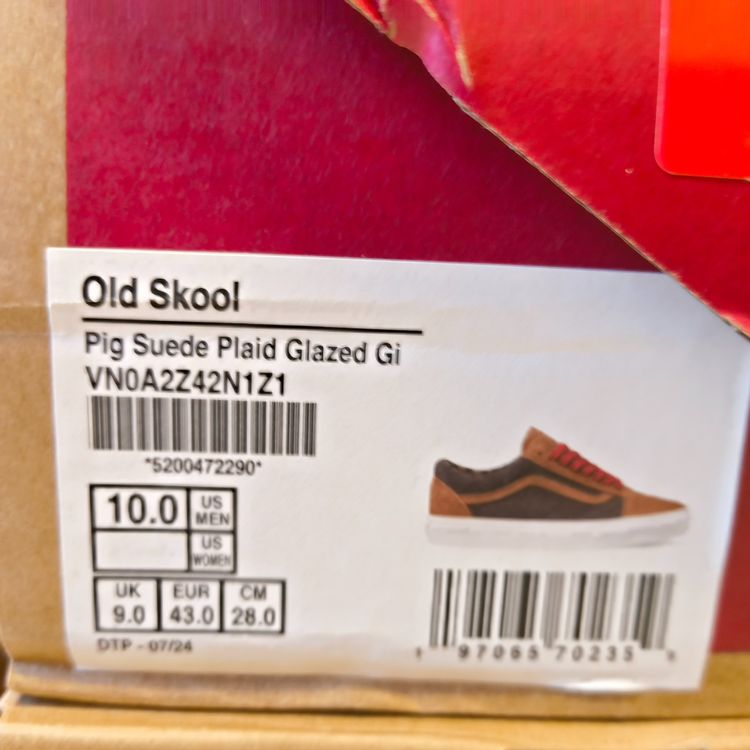 Vans Scarpe da uomo: VANS Old Skool, Grösse US 10 EURO 43 – Nuovo e nell'imballaggio originale da Uitikon Waldegg venduto da PJLS1 4