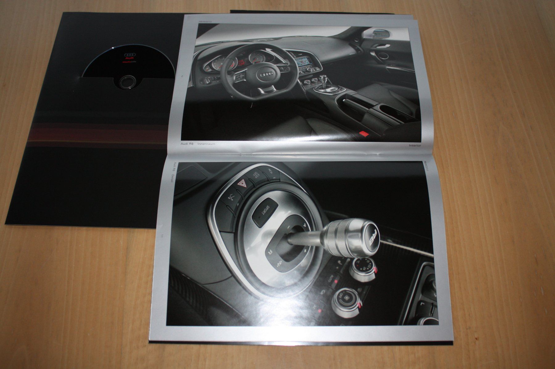 Audi Dokumente: Audi R8 Pressemappe/CD 9/2006 – Gebraucht aus Wikon von erwin400 8
