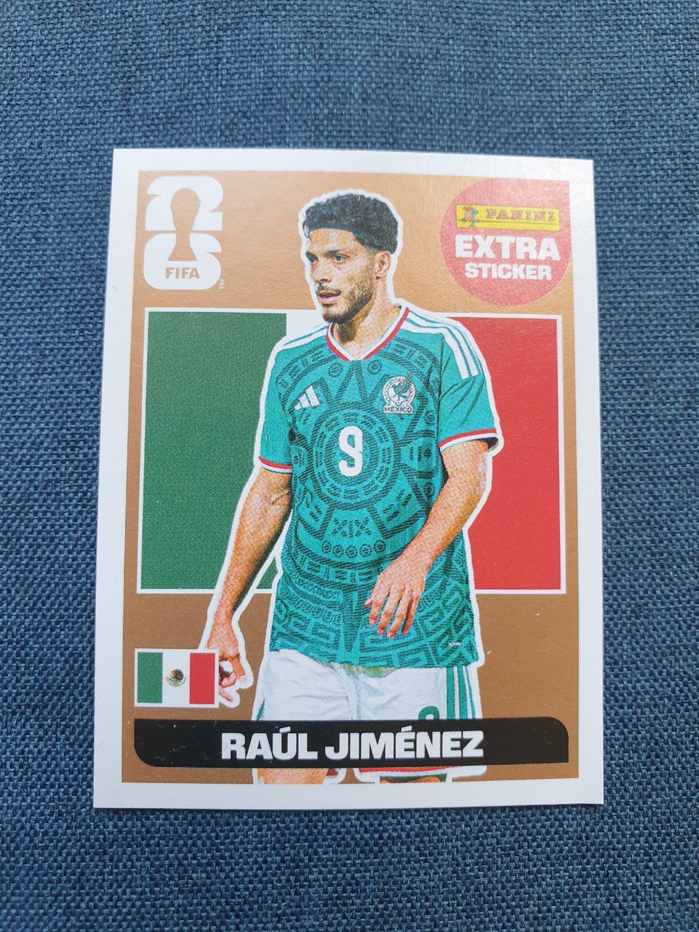 Panini Carte collezionabili: NEU Extra Sticker - Raúl Jiménez – Nuovo e nell'imballaggio originale da Cornaux NE venduto da spidermat