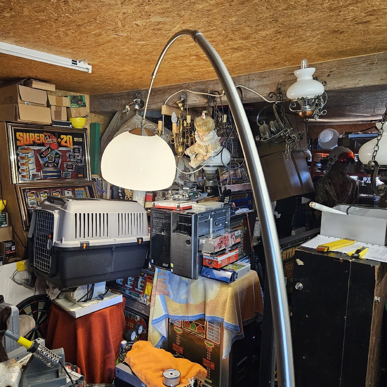Lampen: Bogenlampe Retro  – Gebraucht aus Thun von Engel114 2
