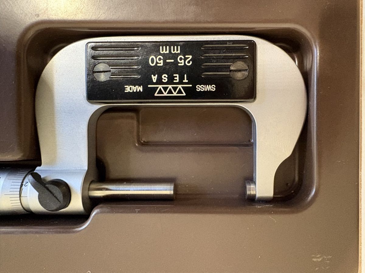 Tesa Misurare: Tesa Mikrometer 25-50 mm – Usato da Richterswil venduto da Martin01016 1