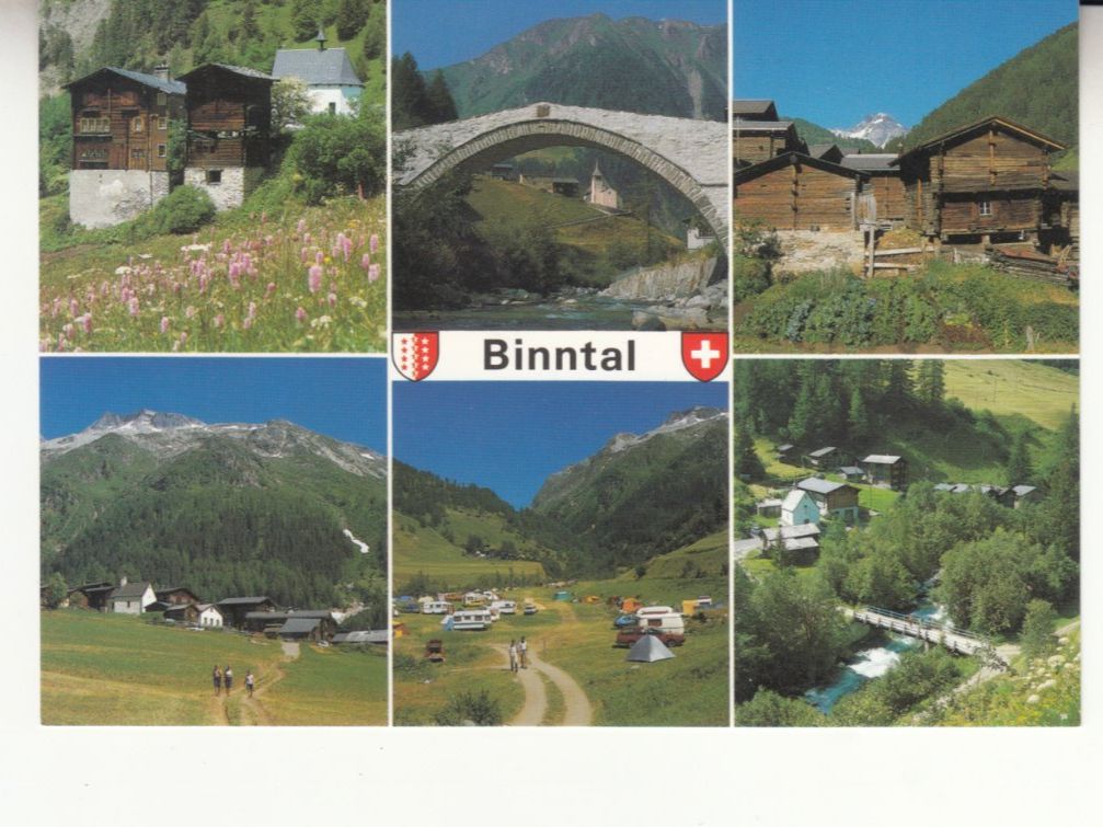 Cartes postales: Binntal ca. 1995 – D'occasion à Bürglen TG par StampGraf