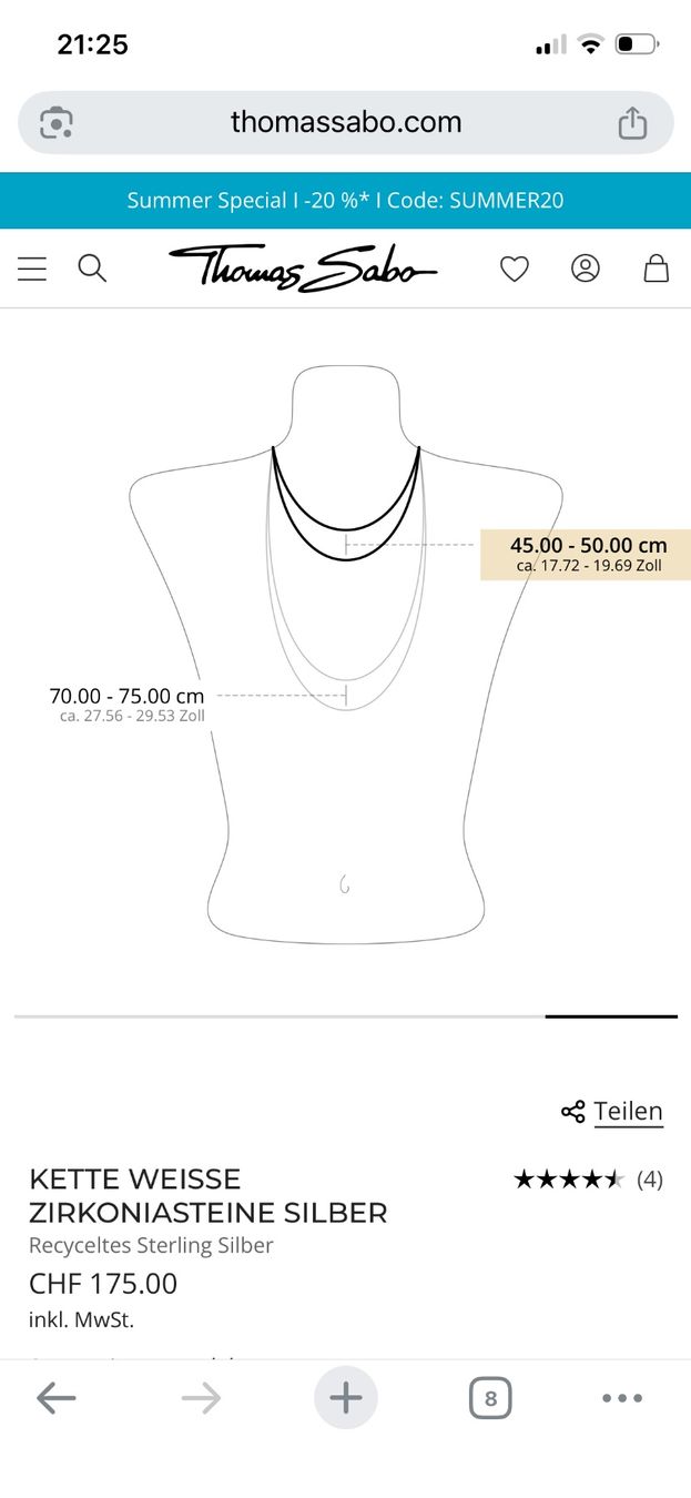 Thomas Sabo Ketten: Wunderschöne Thomas Sabo Kette – Neu (gemäss Beschreibung) aus Winterthur von Jessica______ 6